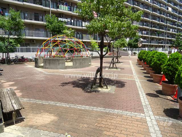 敷地内にある公園