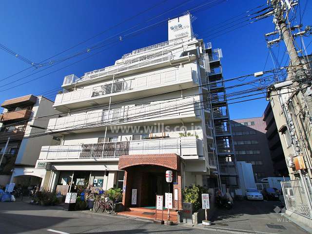 東三国スカイハイツの外観（北東側から）