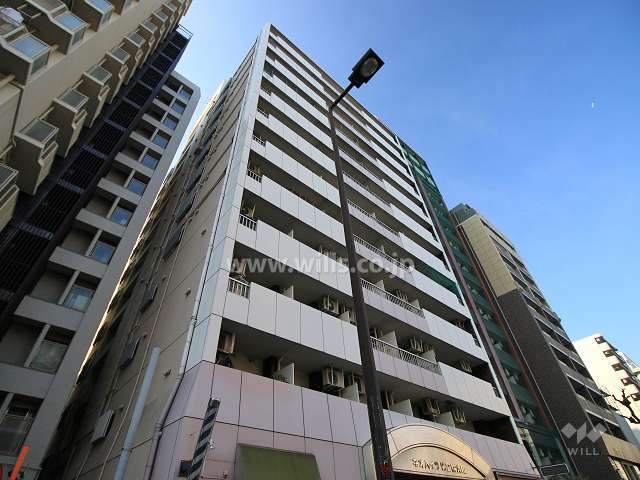 ネオハイツ第2新大阪の外観（北東側から）