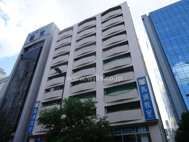グランドマンションニュー大阪の外観（北西側から）