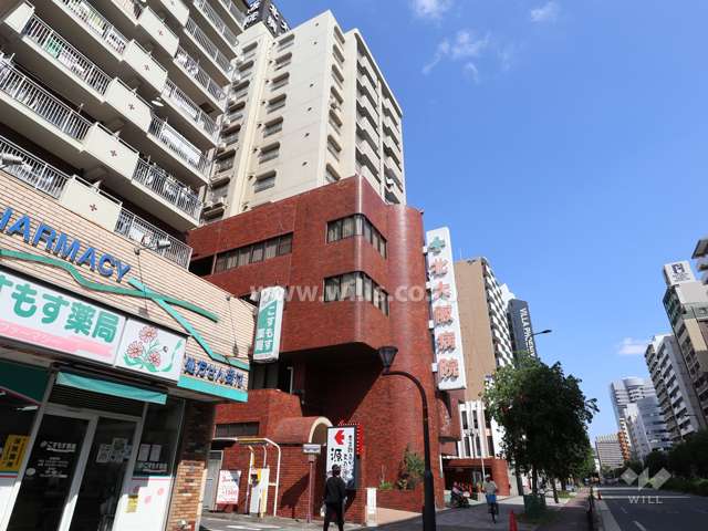 北大阪ハイツの外観(東側から)