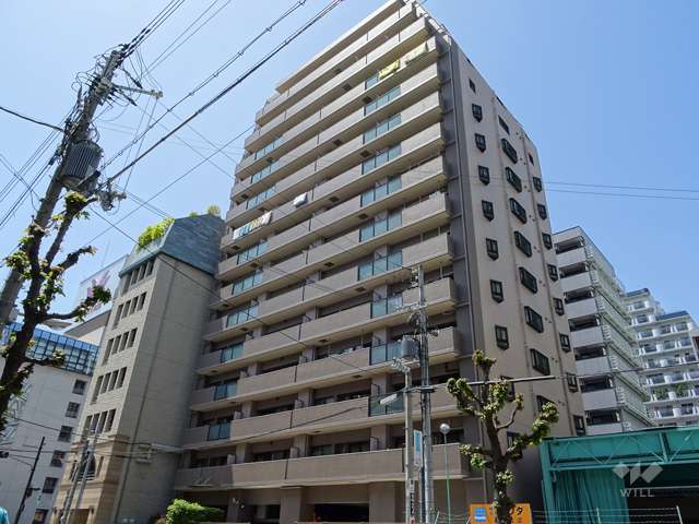 ユニライフ新大阪の外観（北東側から）