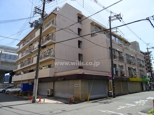 ハイネスト新大阪の外観（北東側から）