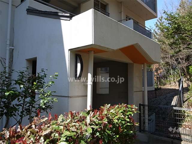 ３６号棟のエントランス