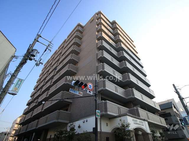 グランコート三国本町の外観（南西側から）