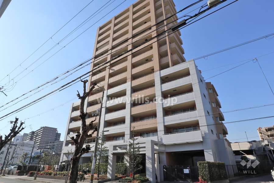 ルネペアズシティの外観(東側から)