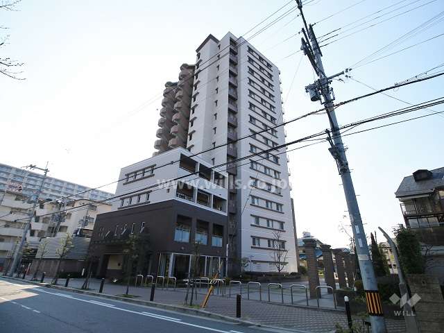 ルネシティパークス東三国の外観（北西側から）