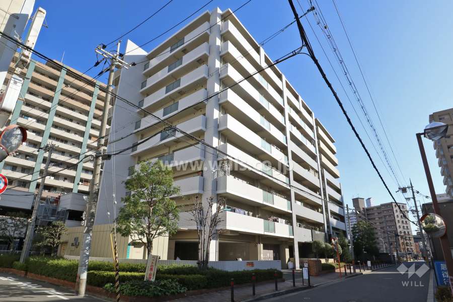 ルイシャトレ北大阪の外観(北西側から)