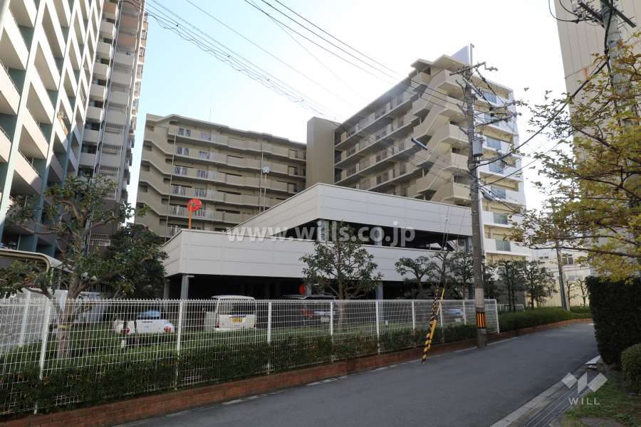 ルイシャトレ北大阪の外観(北東側から)