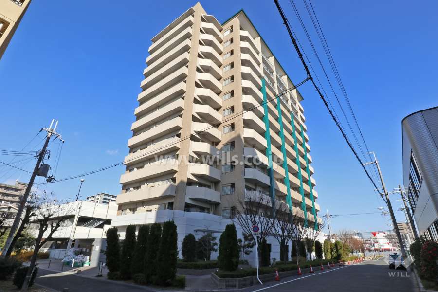 アパガーデンコート北大阪の外観(南西側から)