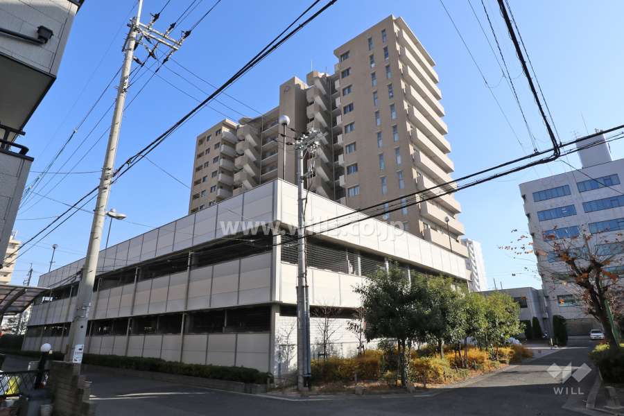 アパガーデンコート北大阪の外観(北西側から)