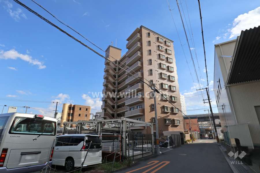 アンビエント野中の外観（北西側から）
