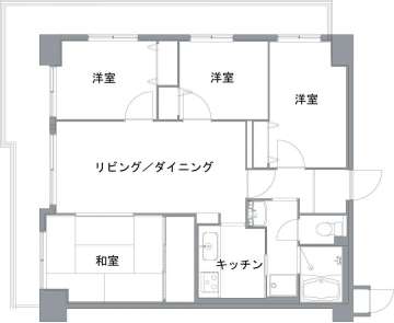 リフォーム図面(ビフォー)
