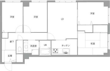 リフォーム図面(ビフォー)