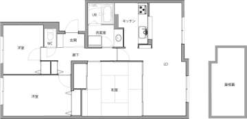 リフォーム図面(ビフォー)