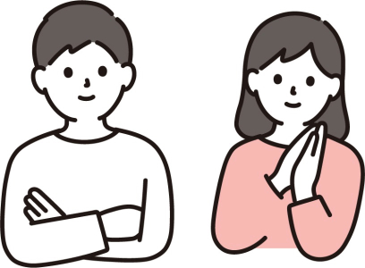 夫婦のイラスト